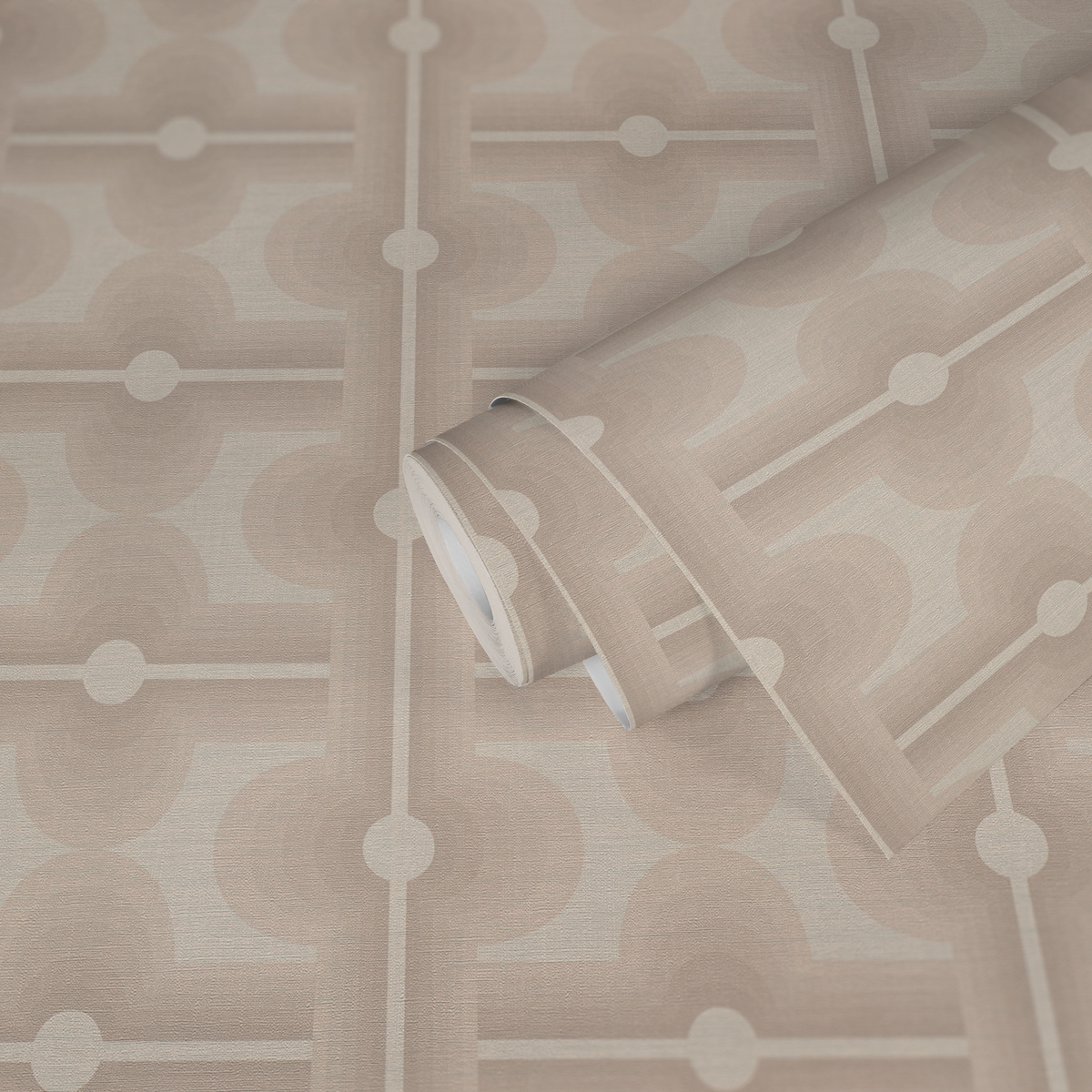 Papier peint Années 70 Graphique grège - Retro Chic d'A.S. Création | Réf. AS-395335