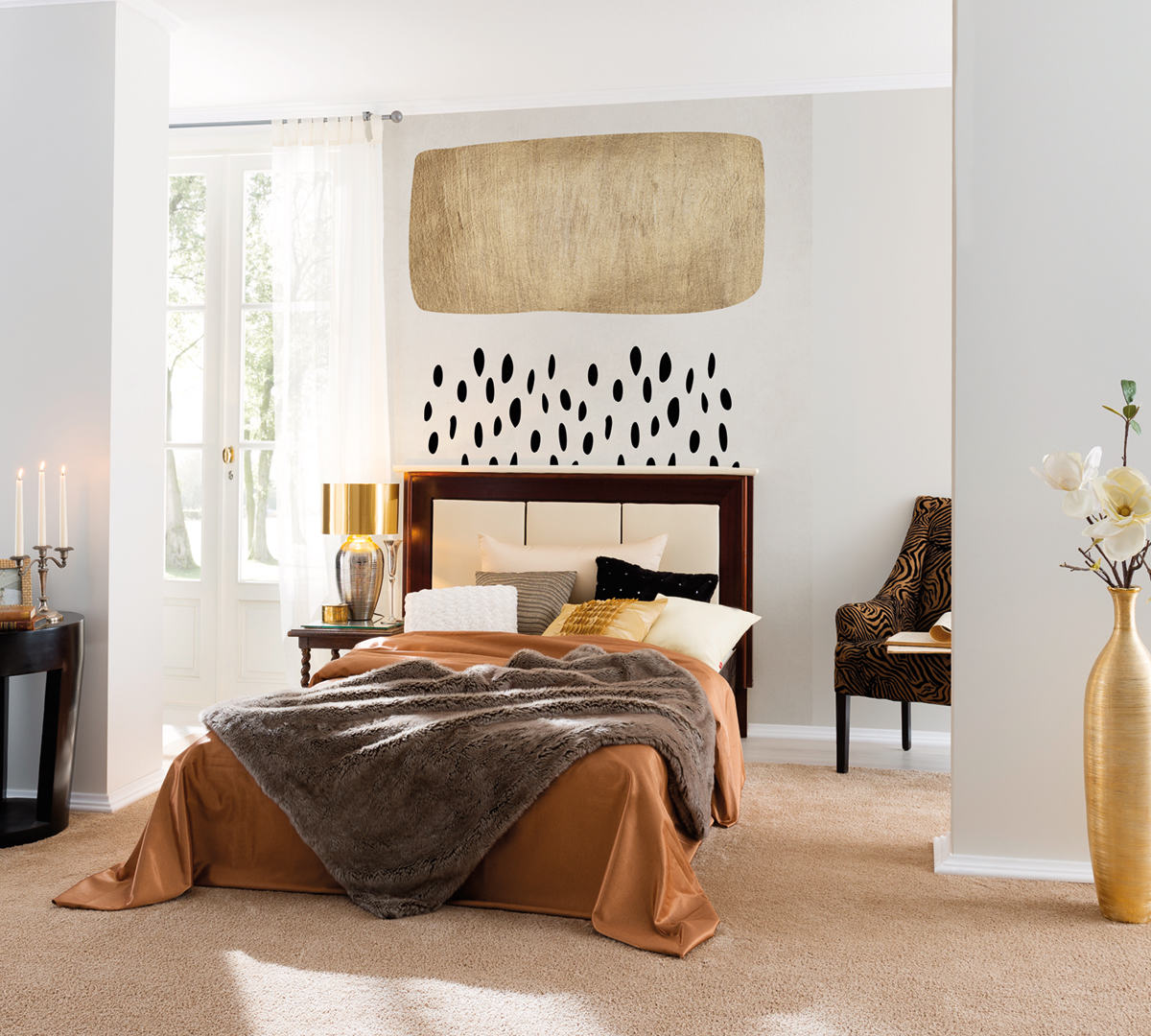 Papier peint panoramique Scandinave Opus No. 5 - Référence DD119945 - Intissé 200g/m2 - Standard 200 x 280