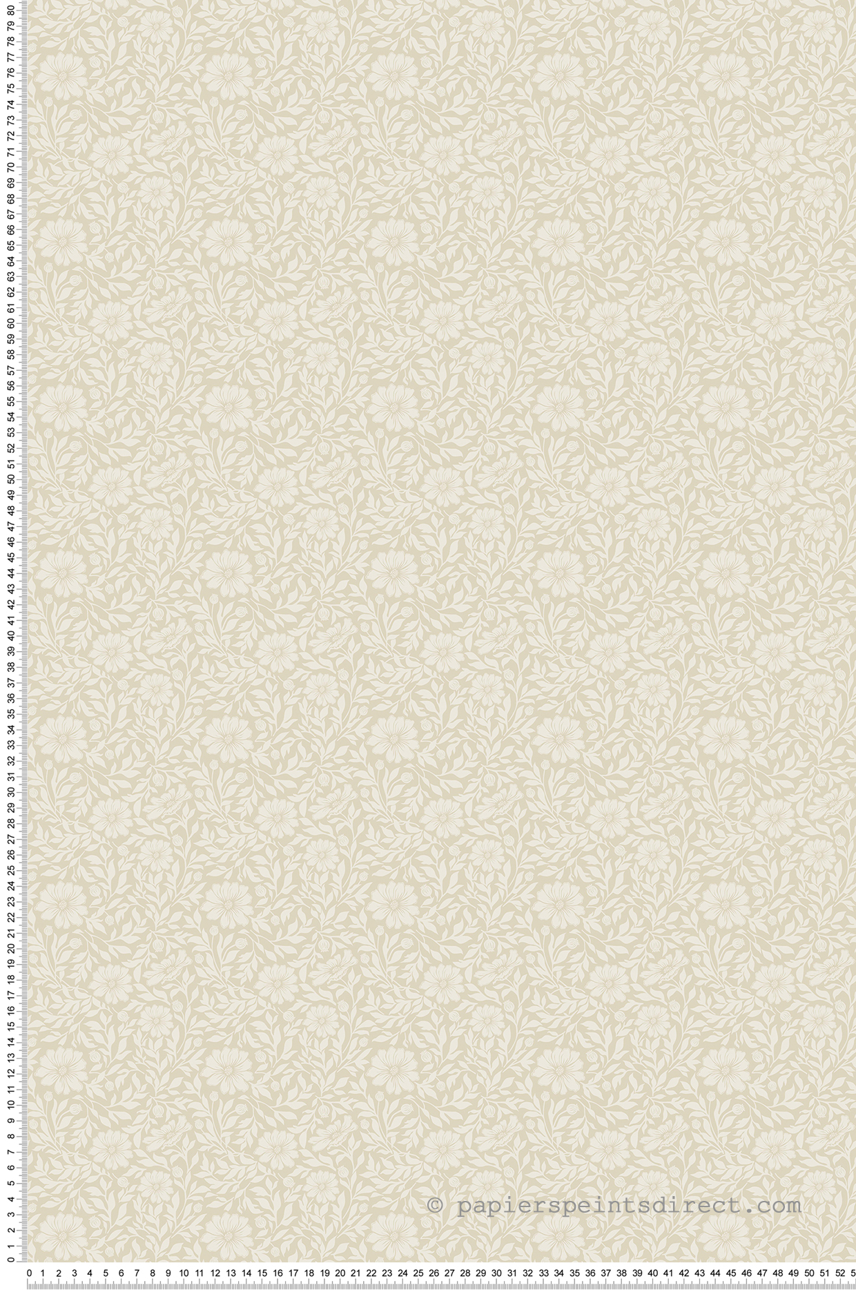 Papier peint Charme Floral beige - Sweet Dreams d'Ugépa | Réf. UGP-B08807