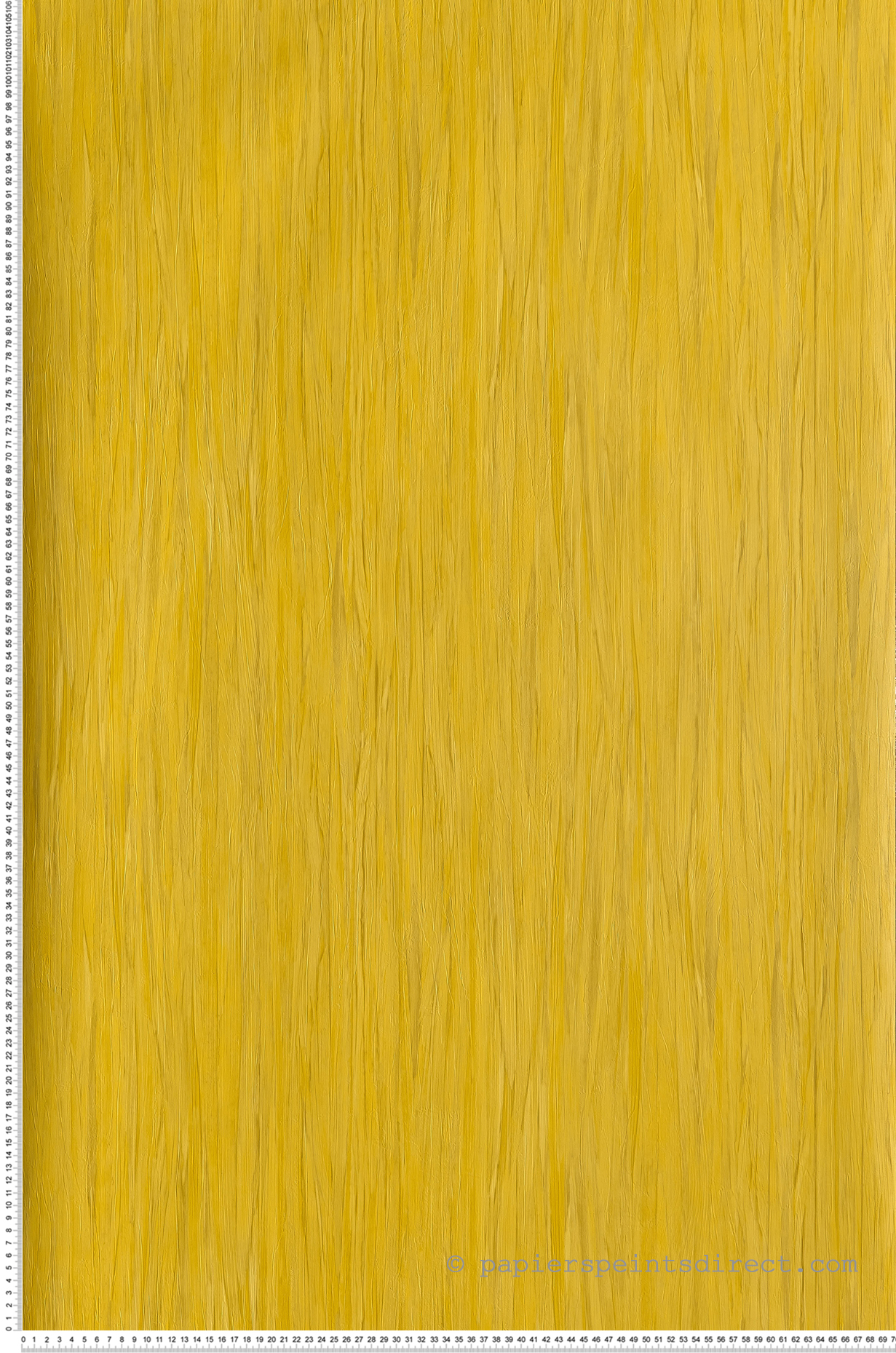 Papier Peint Amboine jaune poussin - Acajou de Casamance | Réf. CAS-9662078