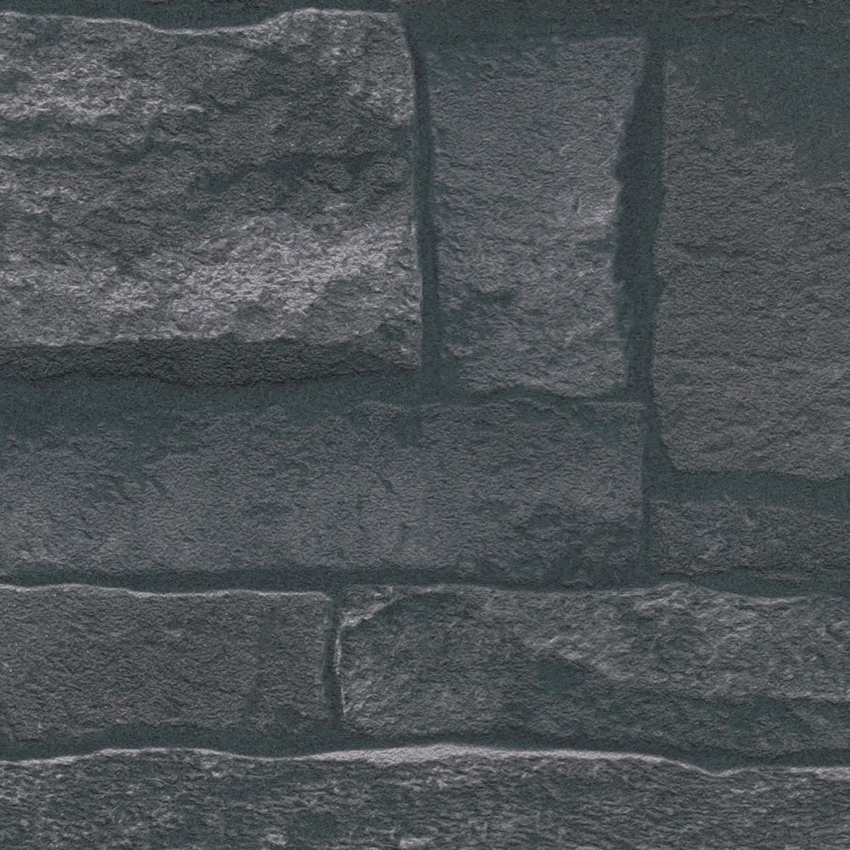 Papier peint Mur de Pierre Plate noir - Elements 2 d'A.S. Création ZOOM | Réf. AS-388134