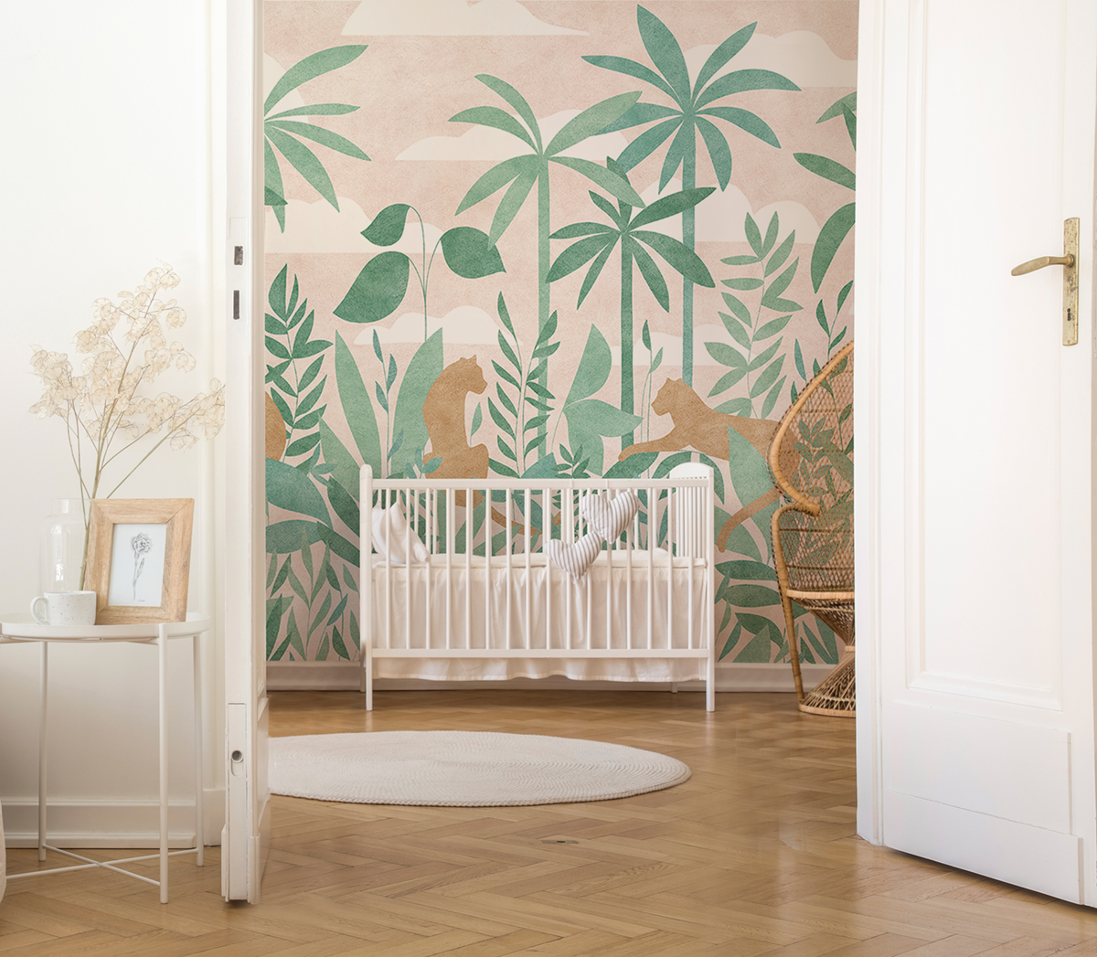 Papier peint panoramique Paradis des Tigres Jour A+B+C - 1/2/3/4/5/6/7/8/9 - Isidore Leroy