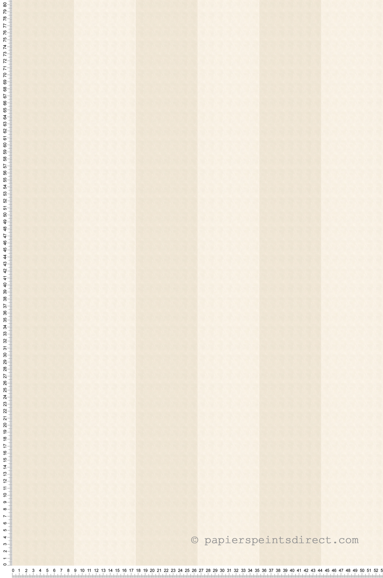 Papier peint Rayure Cara beige - Karl Lagerfeld de Montecolino | Réf. MC-37849-5