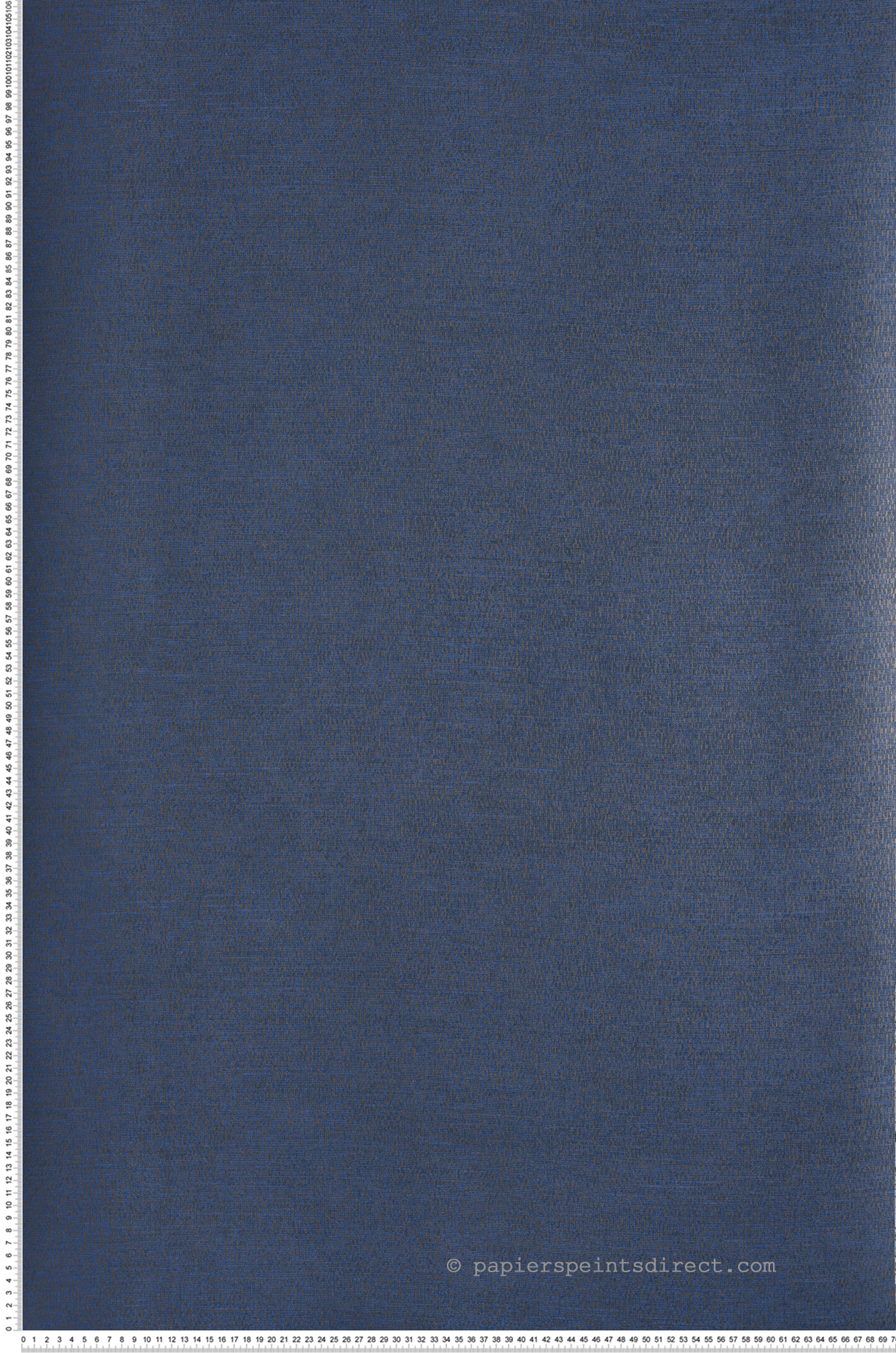 Papier peint Faux Uni Roseau bleu indigo - Eté Indien de Casamance | Réf. CAS-75134802