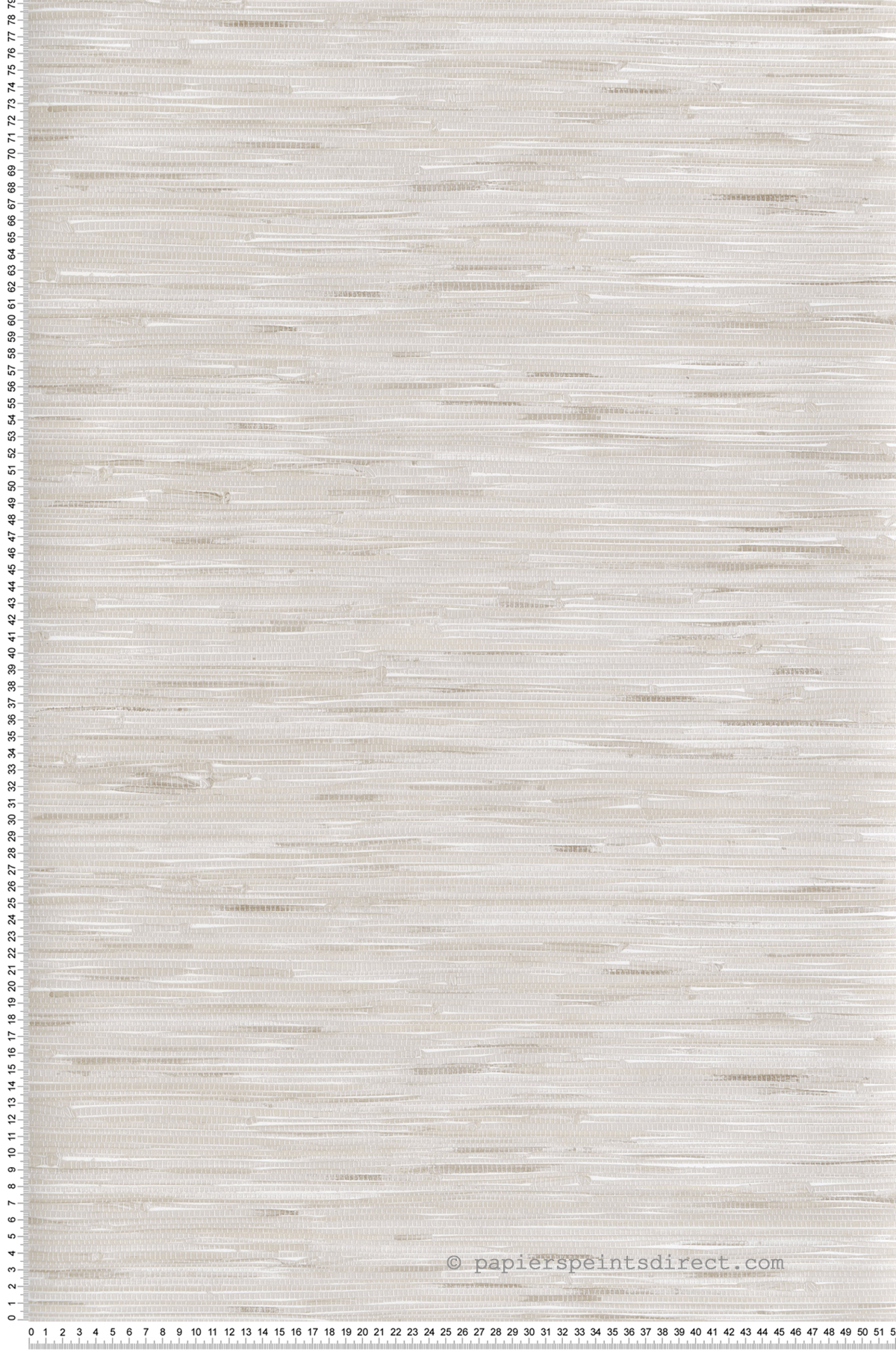 Papier peint Paille Imitation Exhale écru - Harmony de Lutèce | Réf. LTC-FD27258