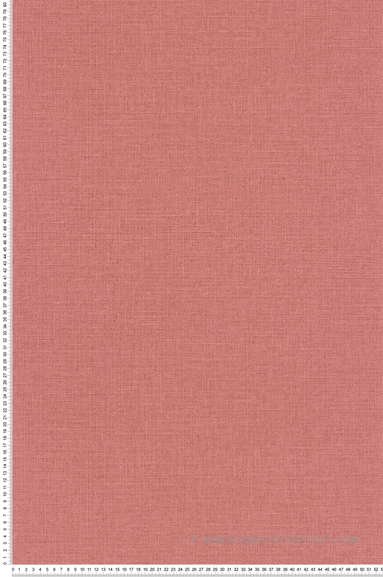 Papier peint Effet Toile de Jute framboise - Jute de Casélio | Réf. JTE104014240