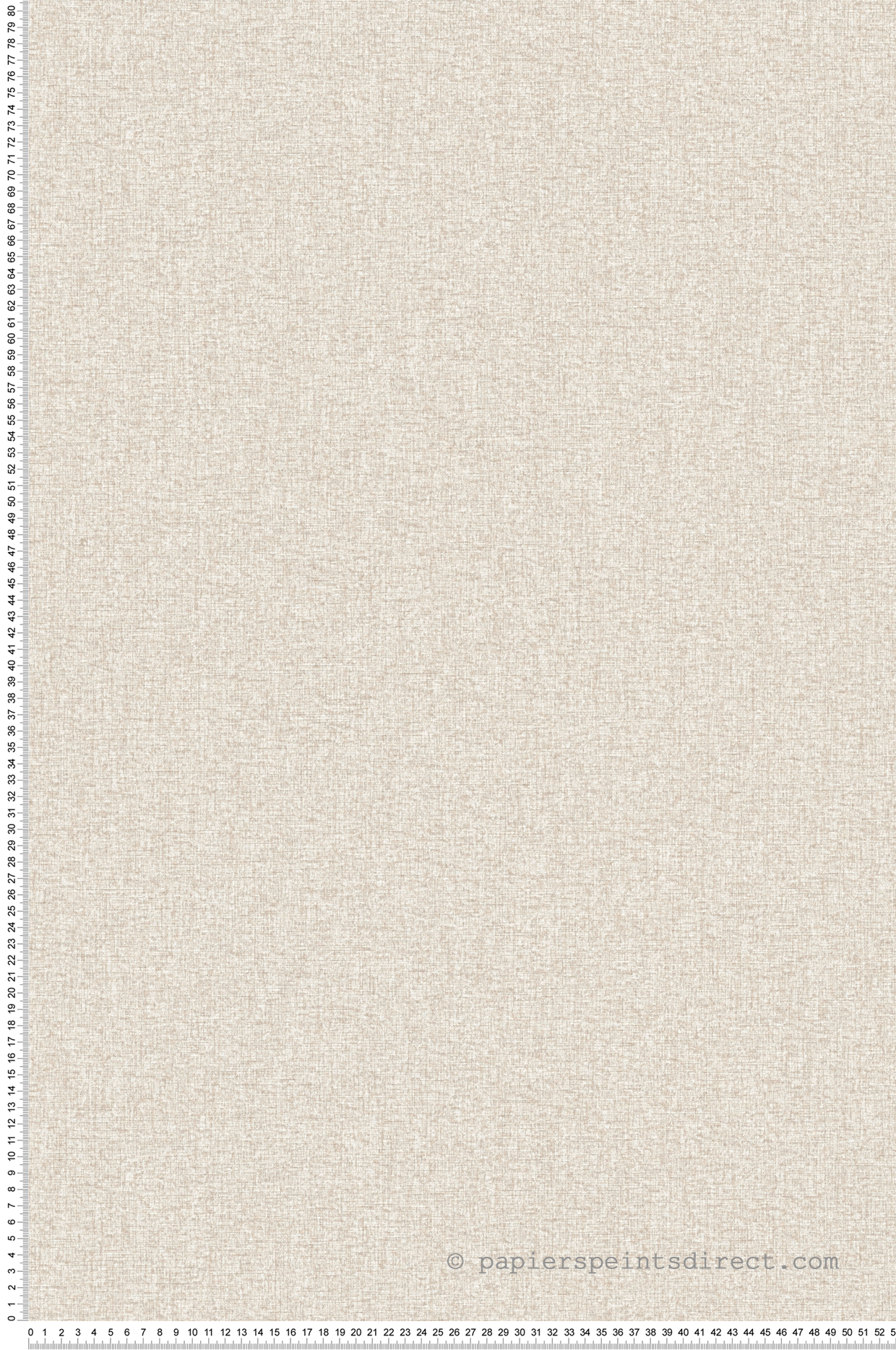 Papier peint Faux Uni Tissu Chiné lin - Famous Garden d'A.S. Création | Réf. AS-393532