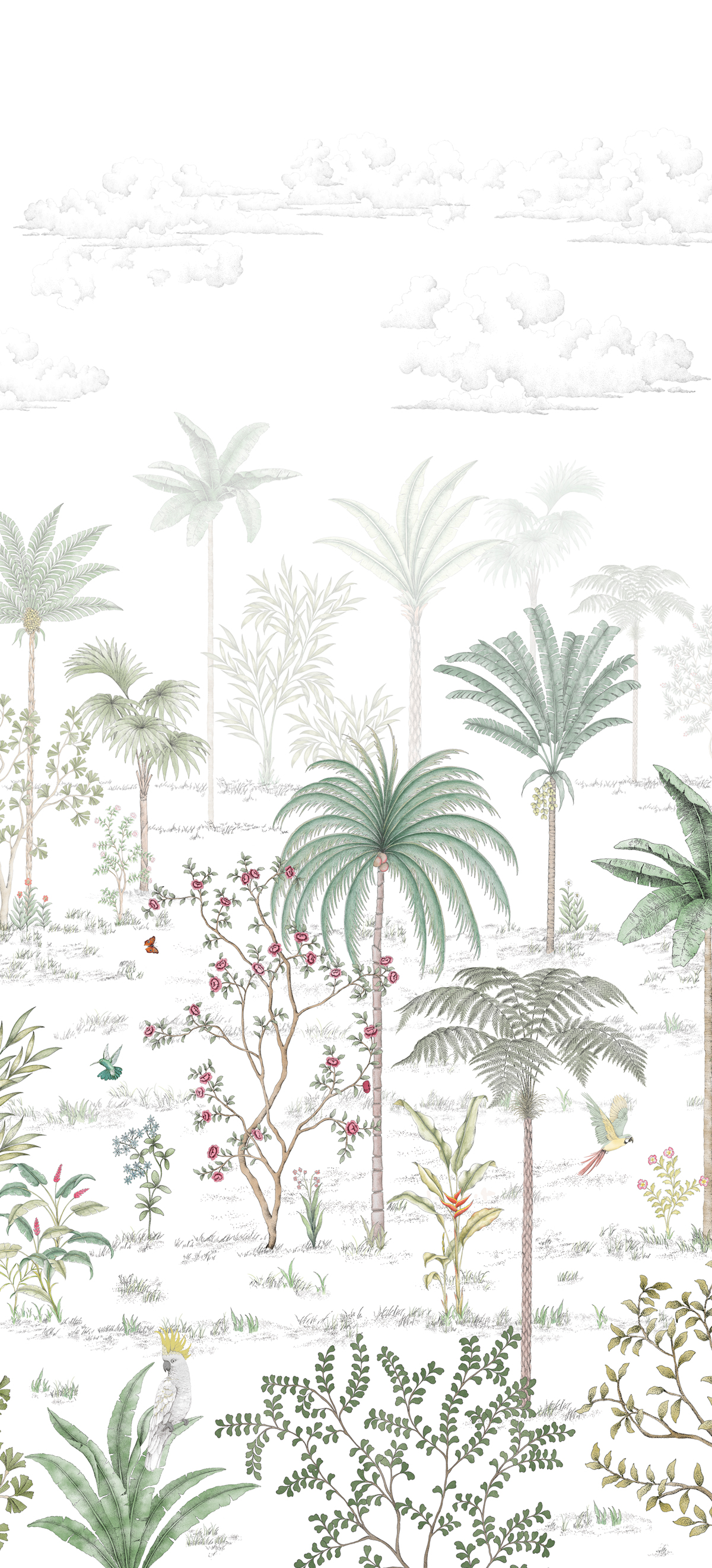 Papier peint panoramique Jungle Sur la route de Samarcande Naturel B - 4/5/6 - Isidore Leroy