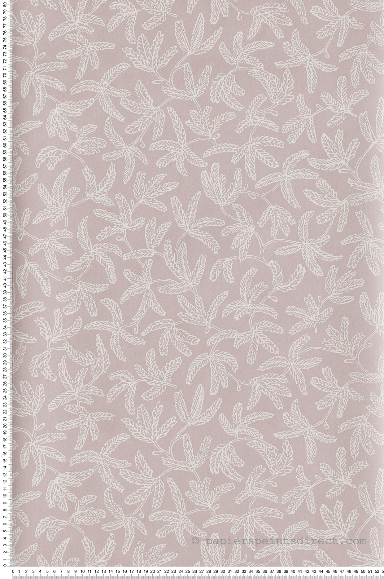 Papier peint feuillage Cocoon rose - Hygge de Casélio | HYG100574812