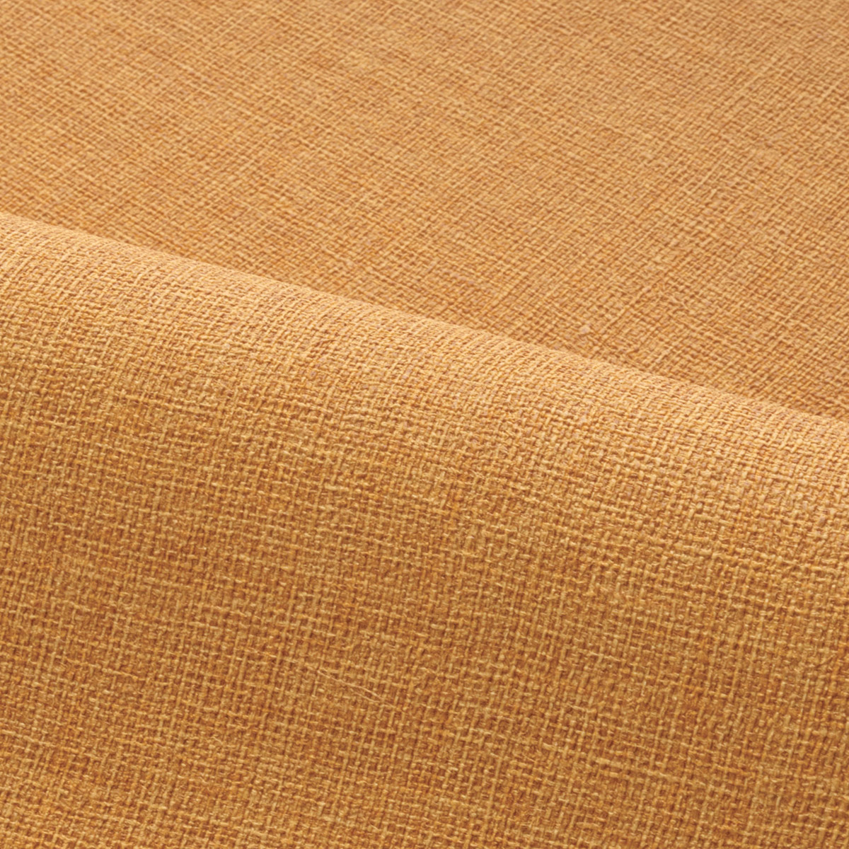 Papier peint Uni Jute Lienzo jaune curry - Casa Azul de Casamance AMB3| Réf. CAS-76333160