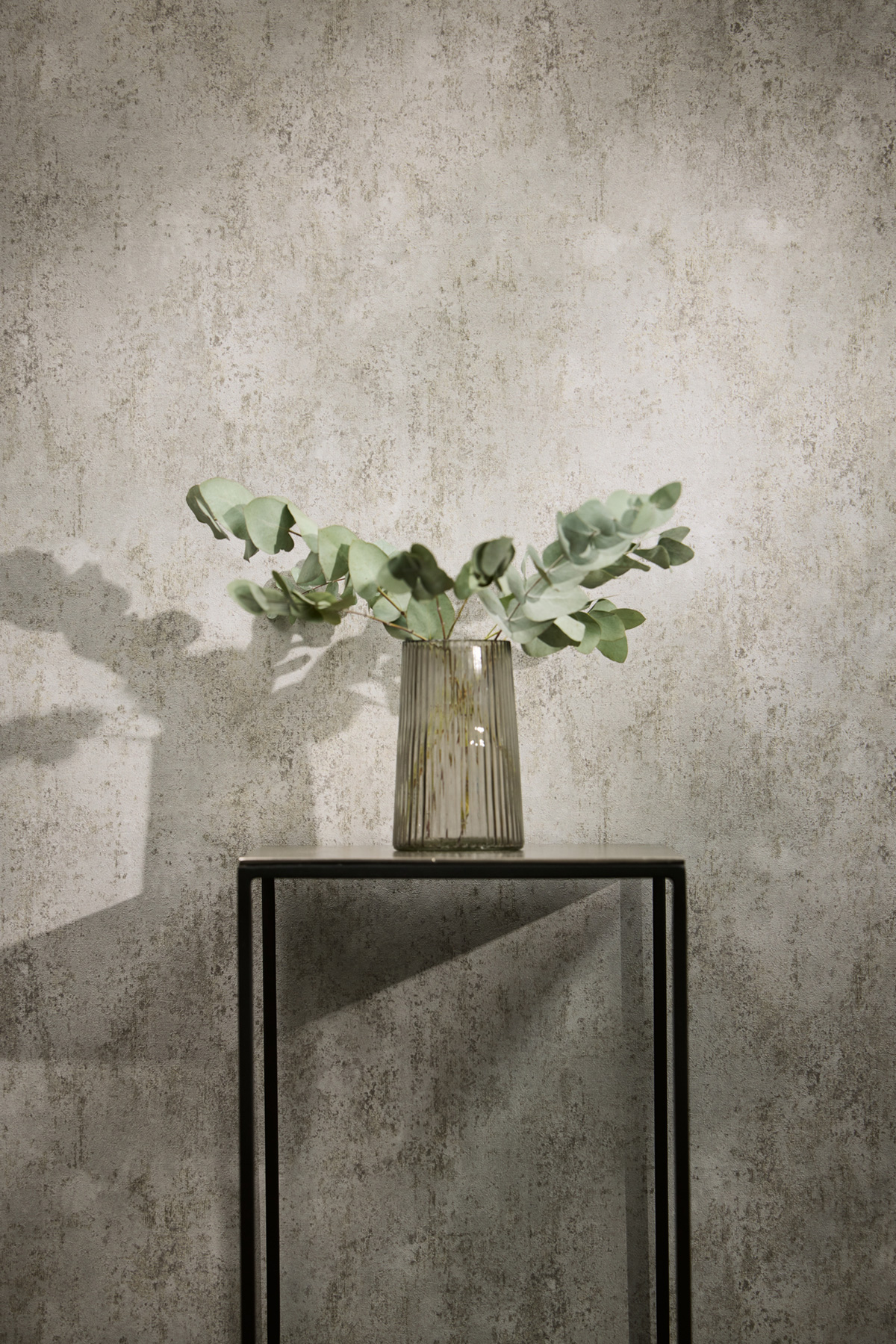 Papier peint Faux Uni Béton Urbain gris perle doré - Metropolitan Stories 4 Hot Spots d'A.S. Création AMB2| Réf. AS-786293