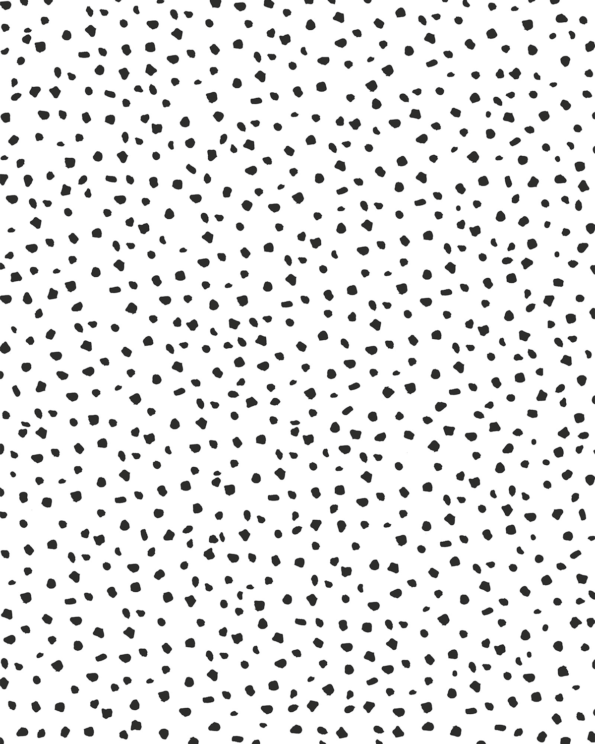 Papier peint panoramique Taches Dipple Dapple noir et blanc - Papier Peint Komar Infinity 2