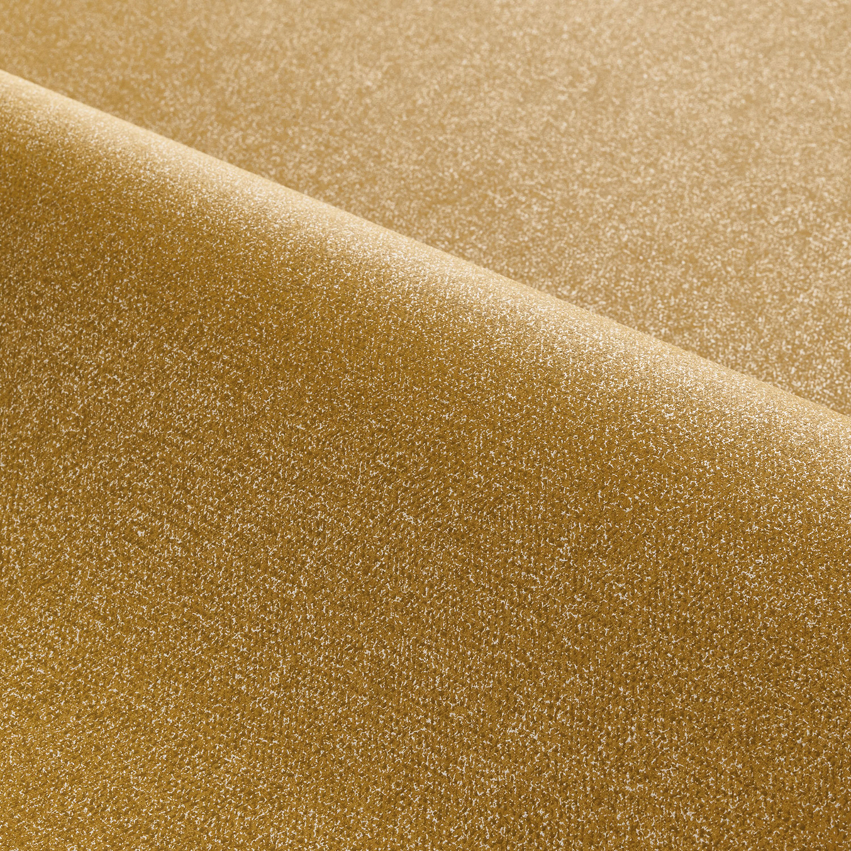 Papier peint Faux Uni Octa moutarde métallisé - Nuit d'Orient de Casamance | Réf. CAS-75423568