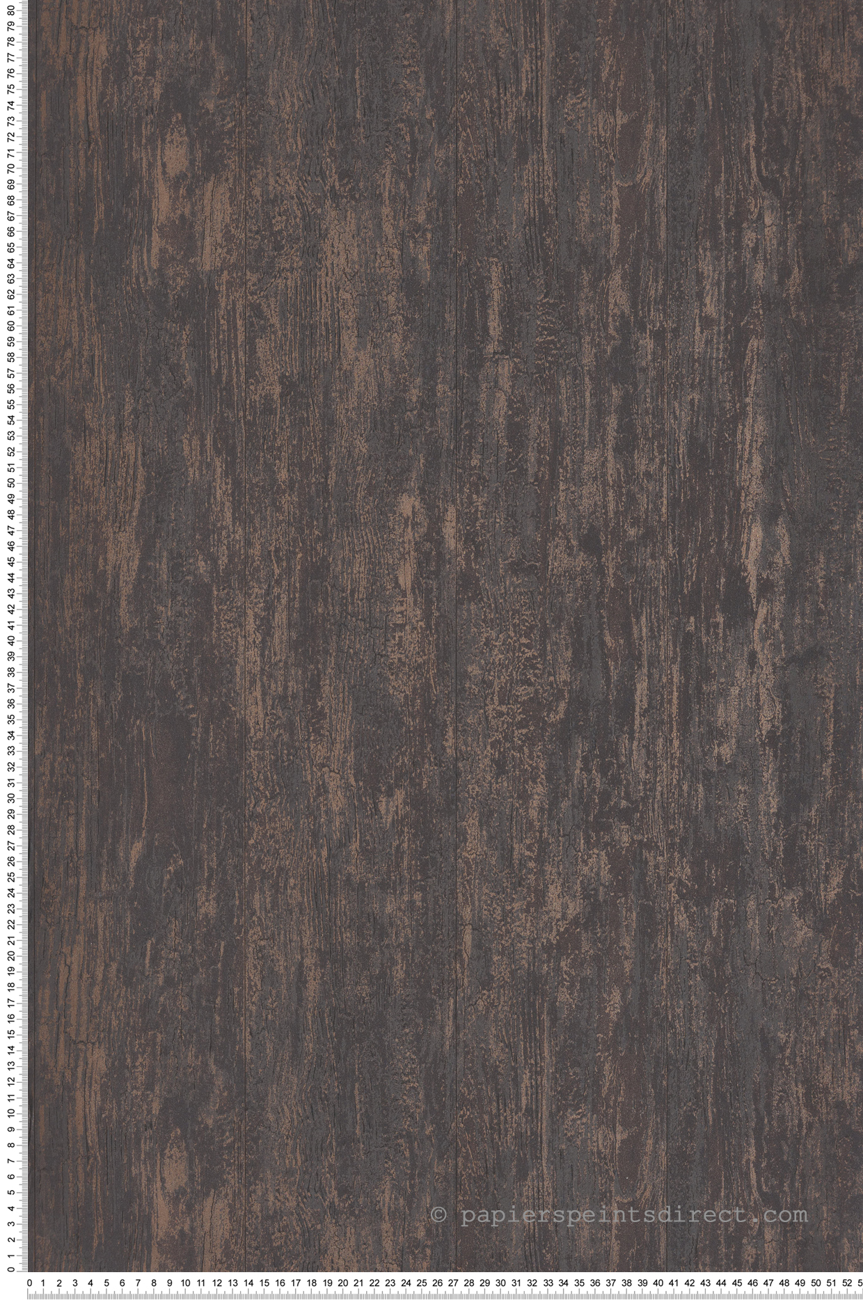 Papier peint Bois Ohio marron doré - Kyoto de Casadéco | Réf. KYTO81681422