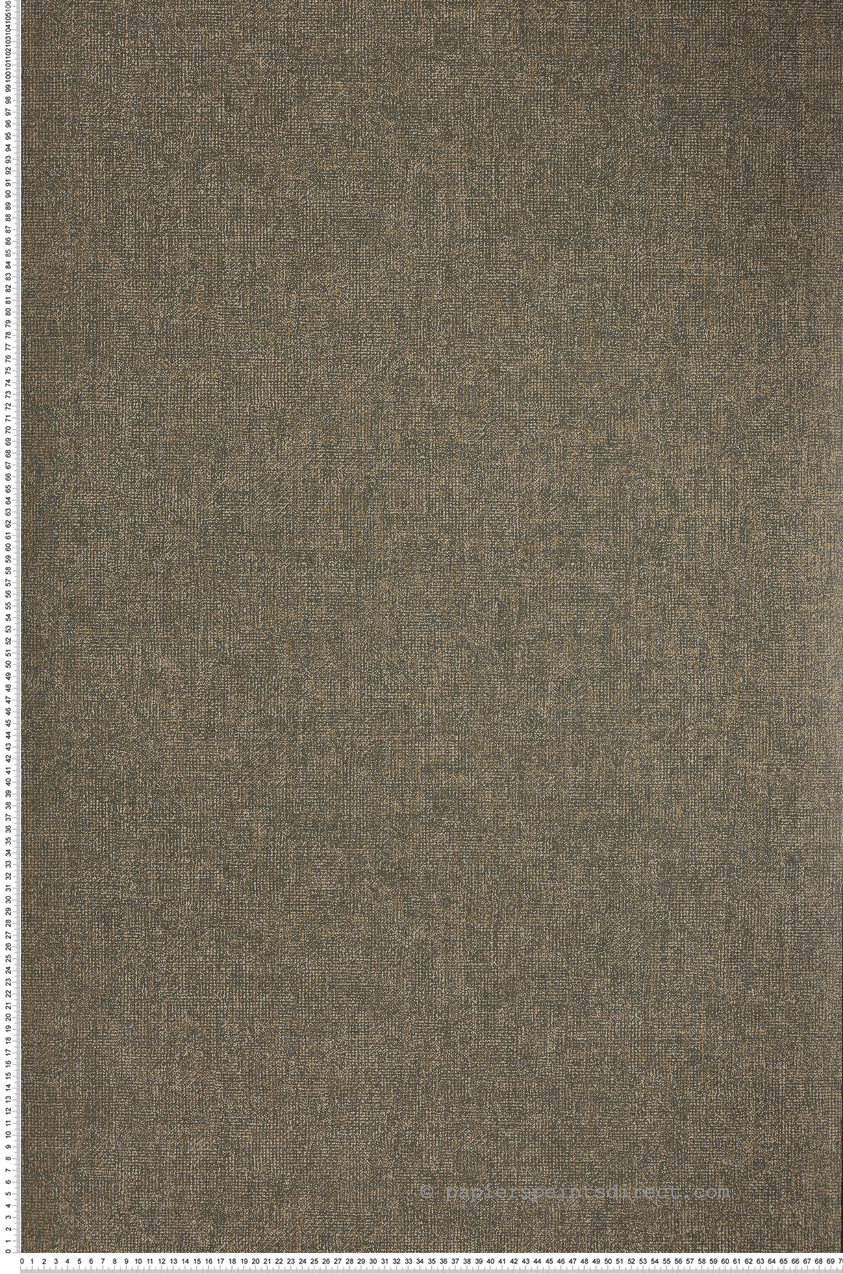 Papier peint Faux Uni Tacheté Tenere vert kaki et doré - Mirage de Casamance | Réf. CAS-75283670