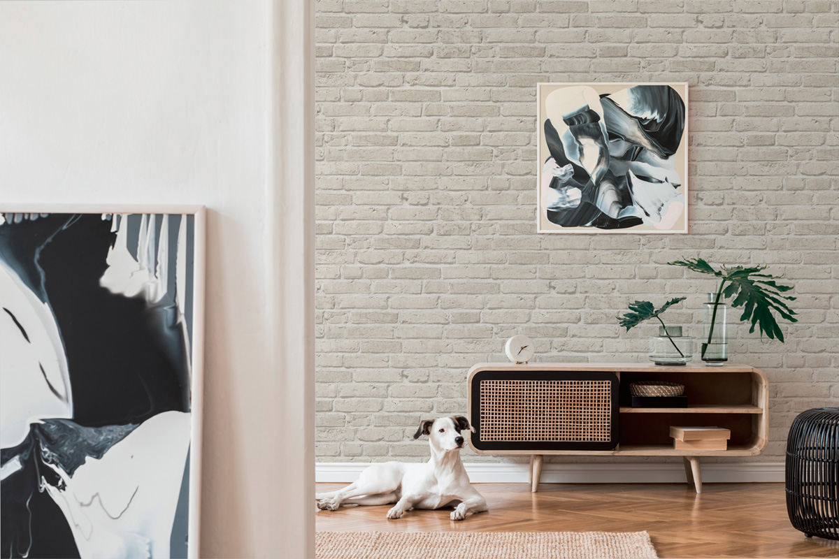 Papier peint Briques grises - Elements 2 d'A.S. Création AMB3 | Réf. AS-355813