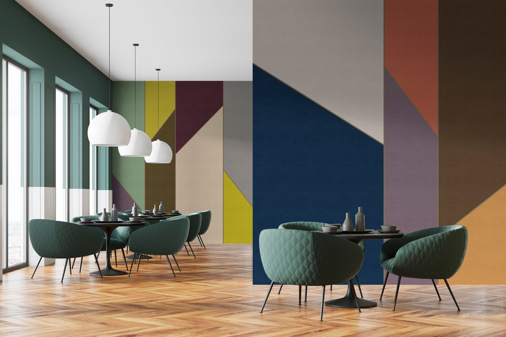 Papier peint panoramique Graphique Geometry 4 - Référence DD114527 - Intissé 200g/m2 - Standard 500 x 270