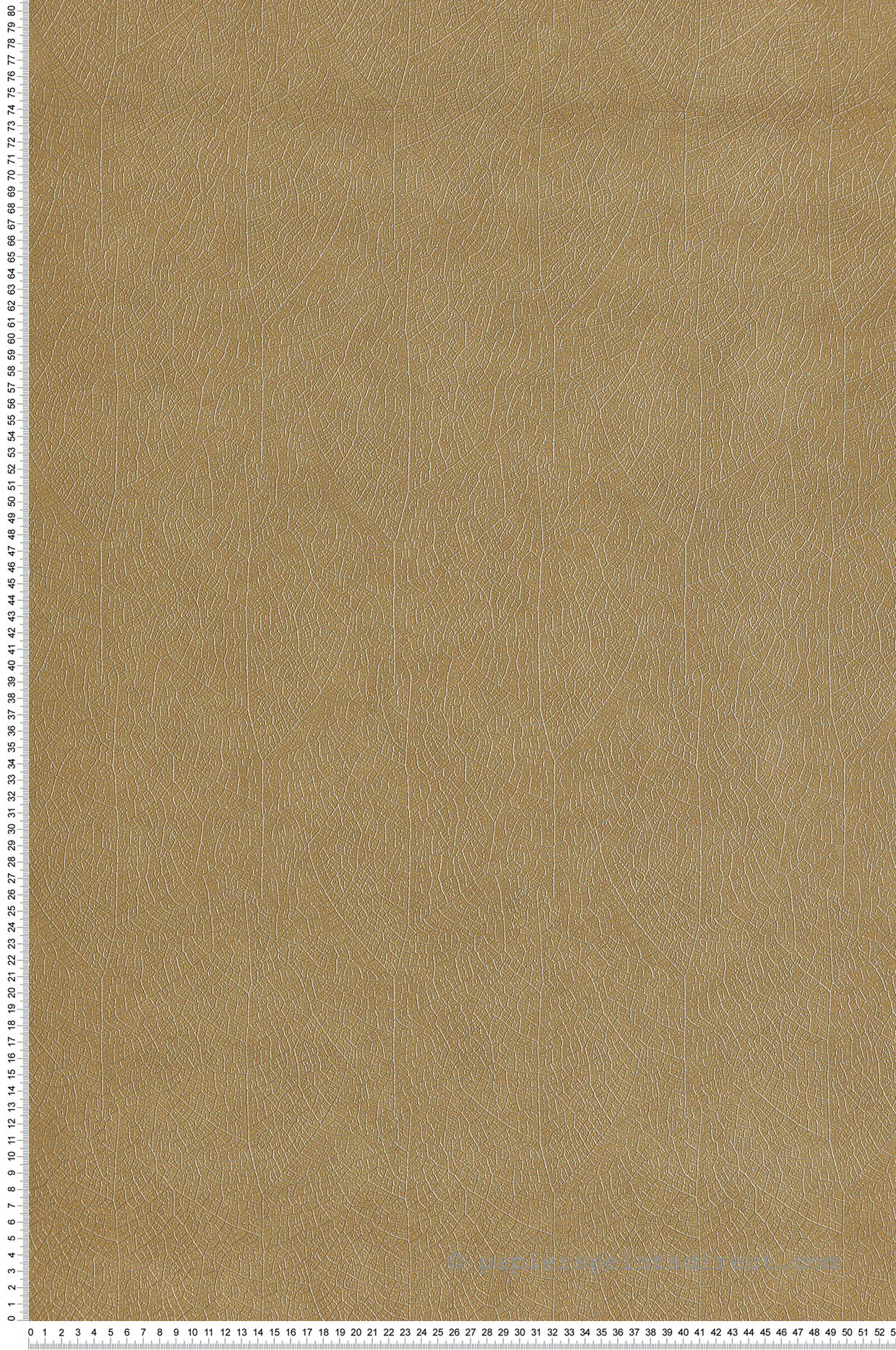 Papier peint Feuille Nervure Nola moutarde - Vegetals de Casadéco | Réf. VEGE201282525