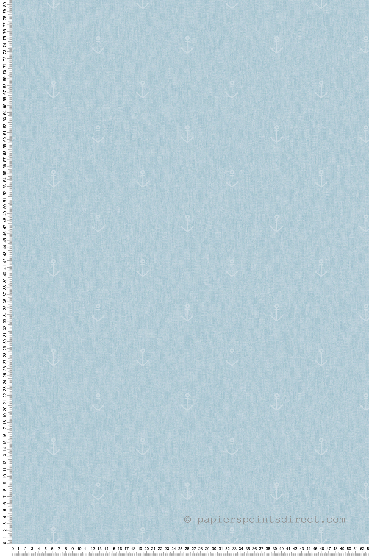 Papier peint Ancre Marine bleu clair - La belle histoire d'Ugépa | Réf. UGP-A82801