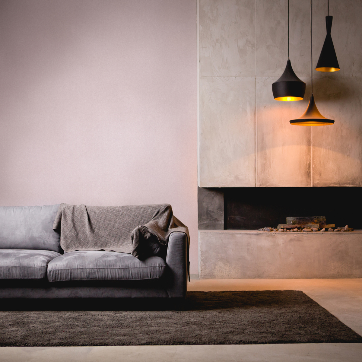 Papier peint Uni Pixel Texturé glycine - Stories of Life d'A.S. Création | Réf. AS-396556