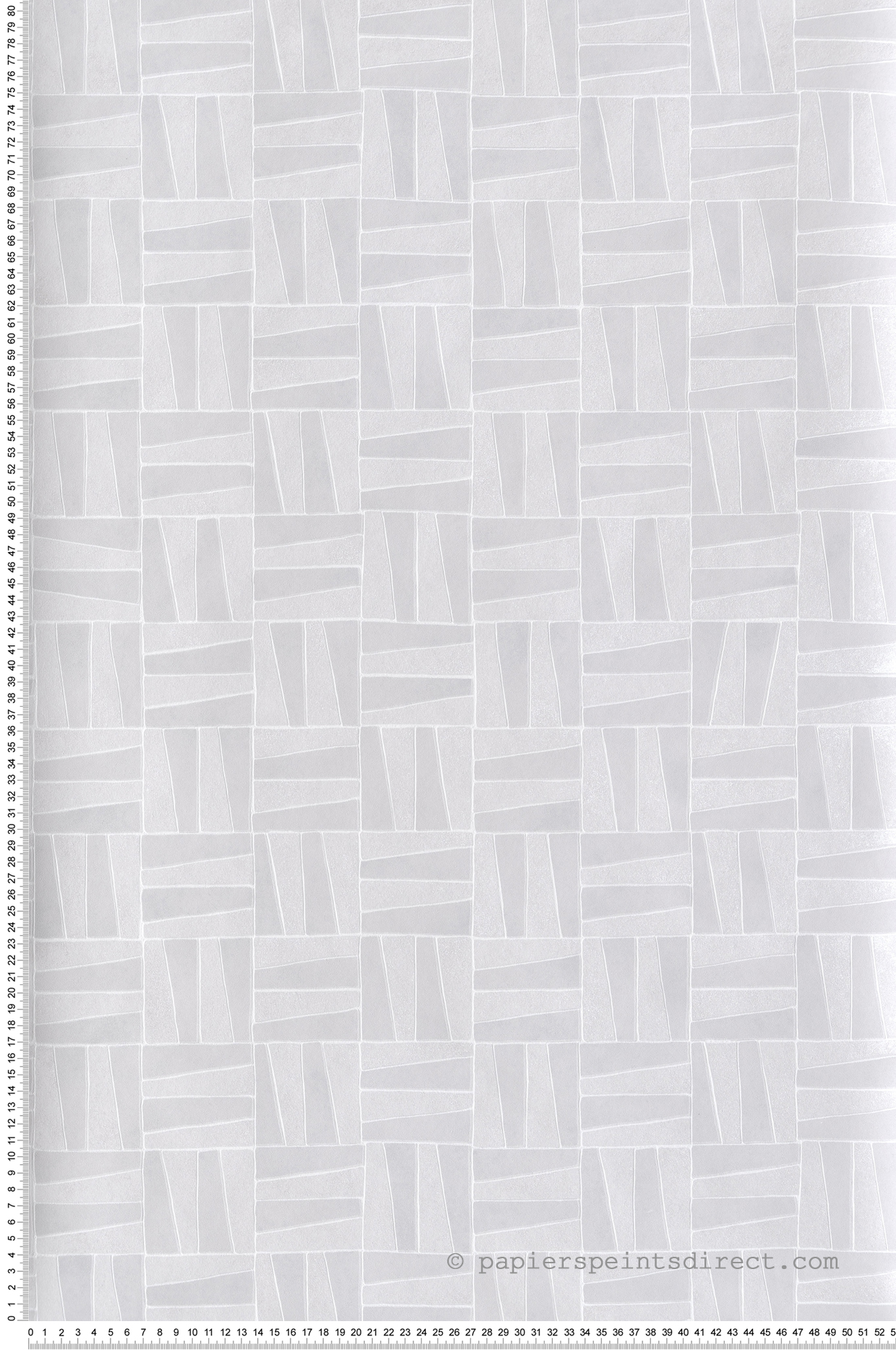 Papier peint Dalle Graphique gris métallisé - Mysa de Masureel | Réf. MAS-YSA203