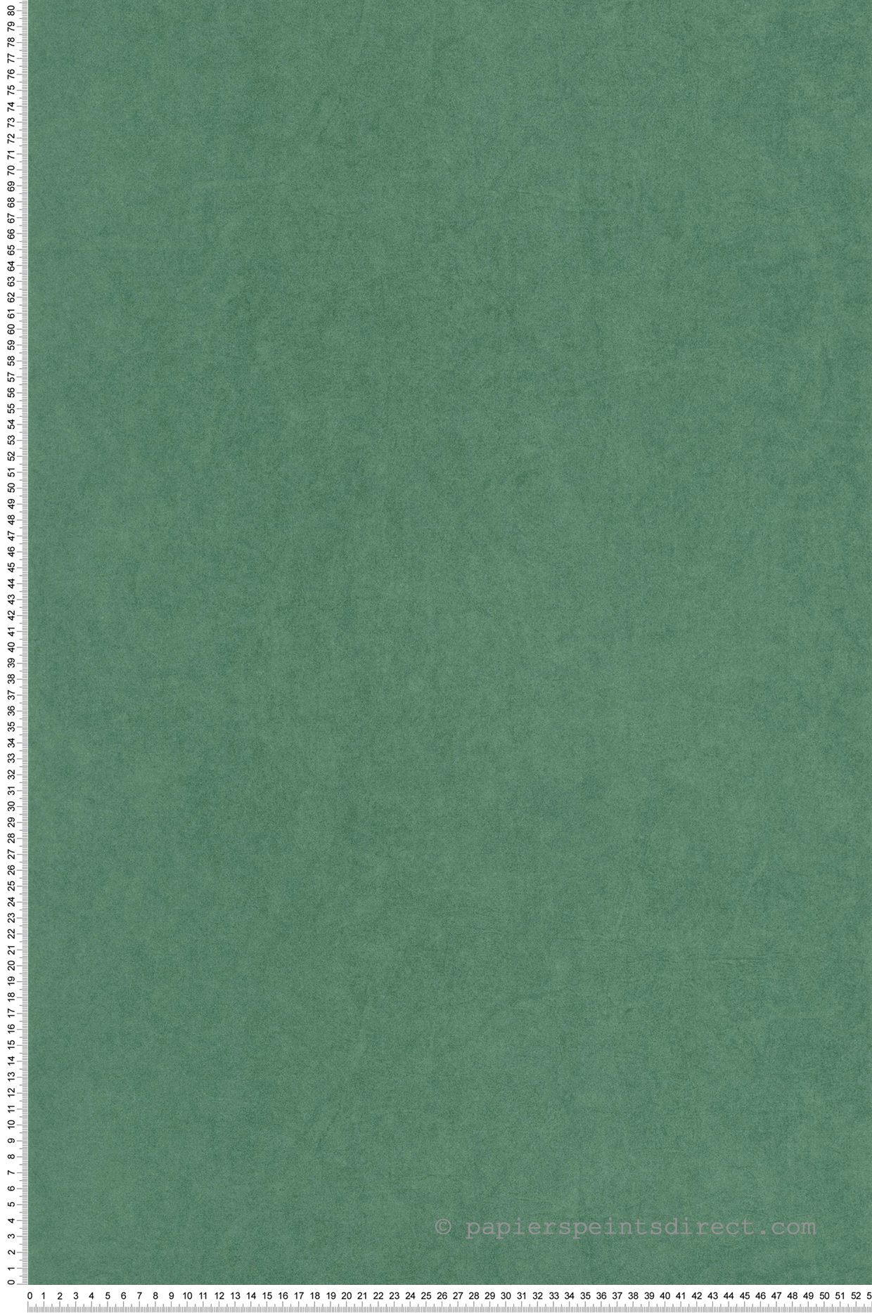 Papier peint Faux Uni Cotton Touch vert canopée - Les Belles Toiles De Jouy de Casadéco AMBV | Réf. LBTJ82387647