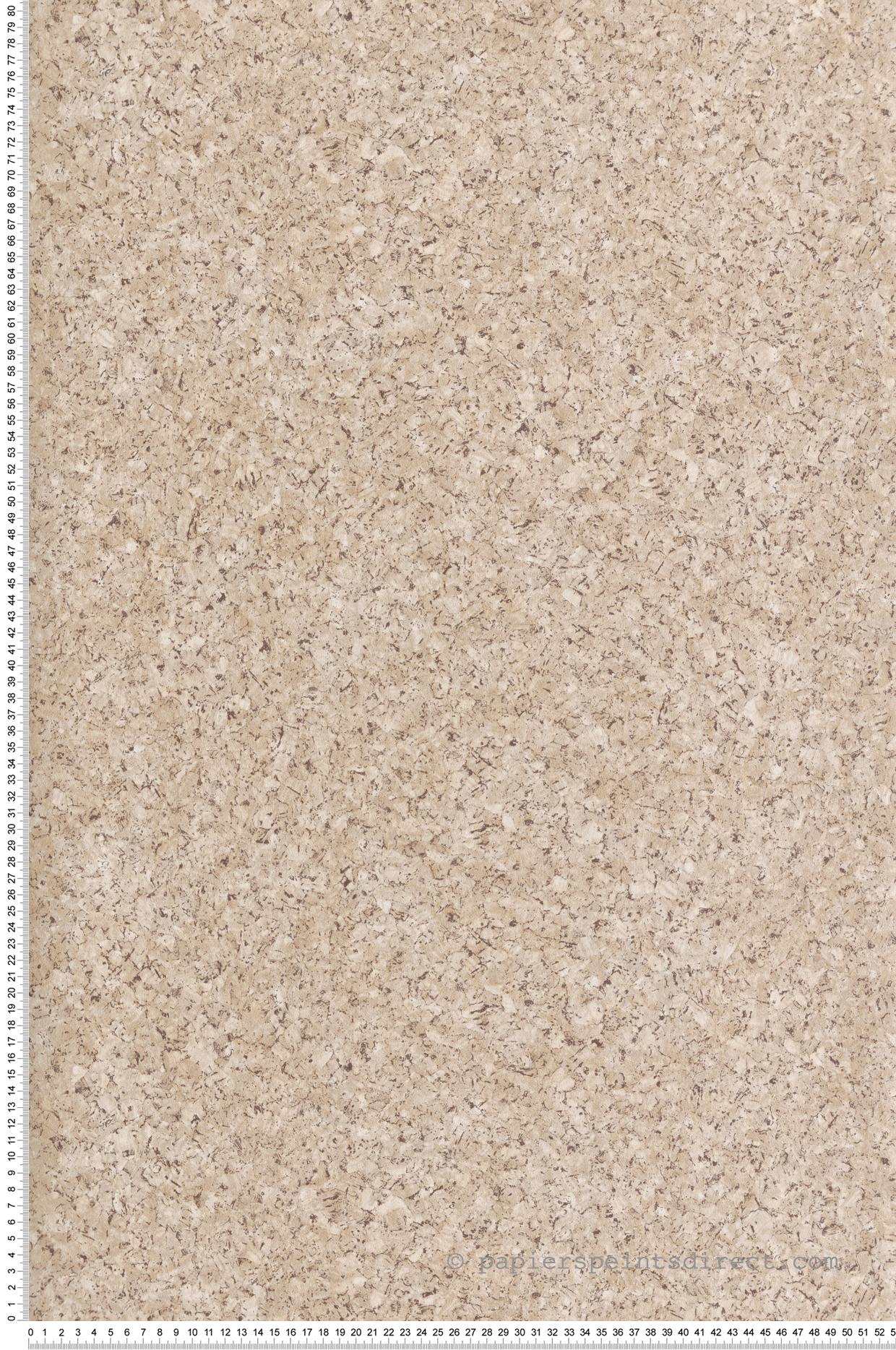 Papier peint Imitation Liège écru - Brut d'Ugépa | Réf. UGP-M75407