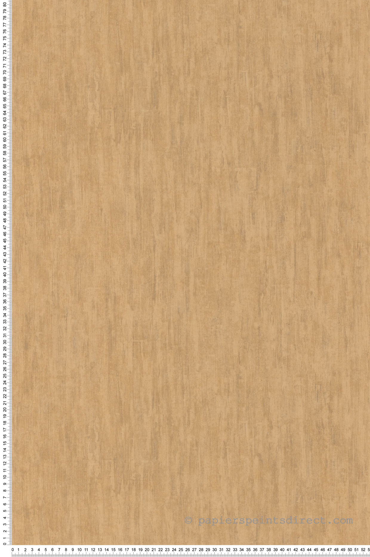 Papier peint faux uni Madera Beige Paille - Cuba de Casadéco | Réf. CBBA84361319
