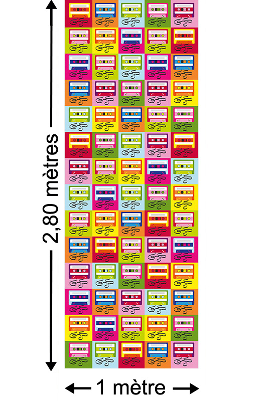 Mr. Funcky Vibes - Papier peint lé unique