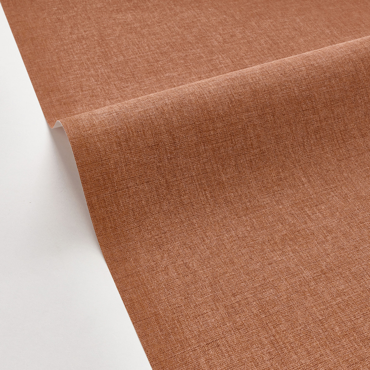 Papier peint Faux Uni Tissage terracotta - Twist de Casélio AMBV | Réf. TST103222249