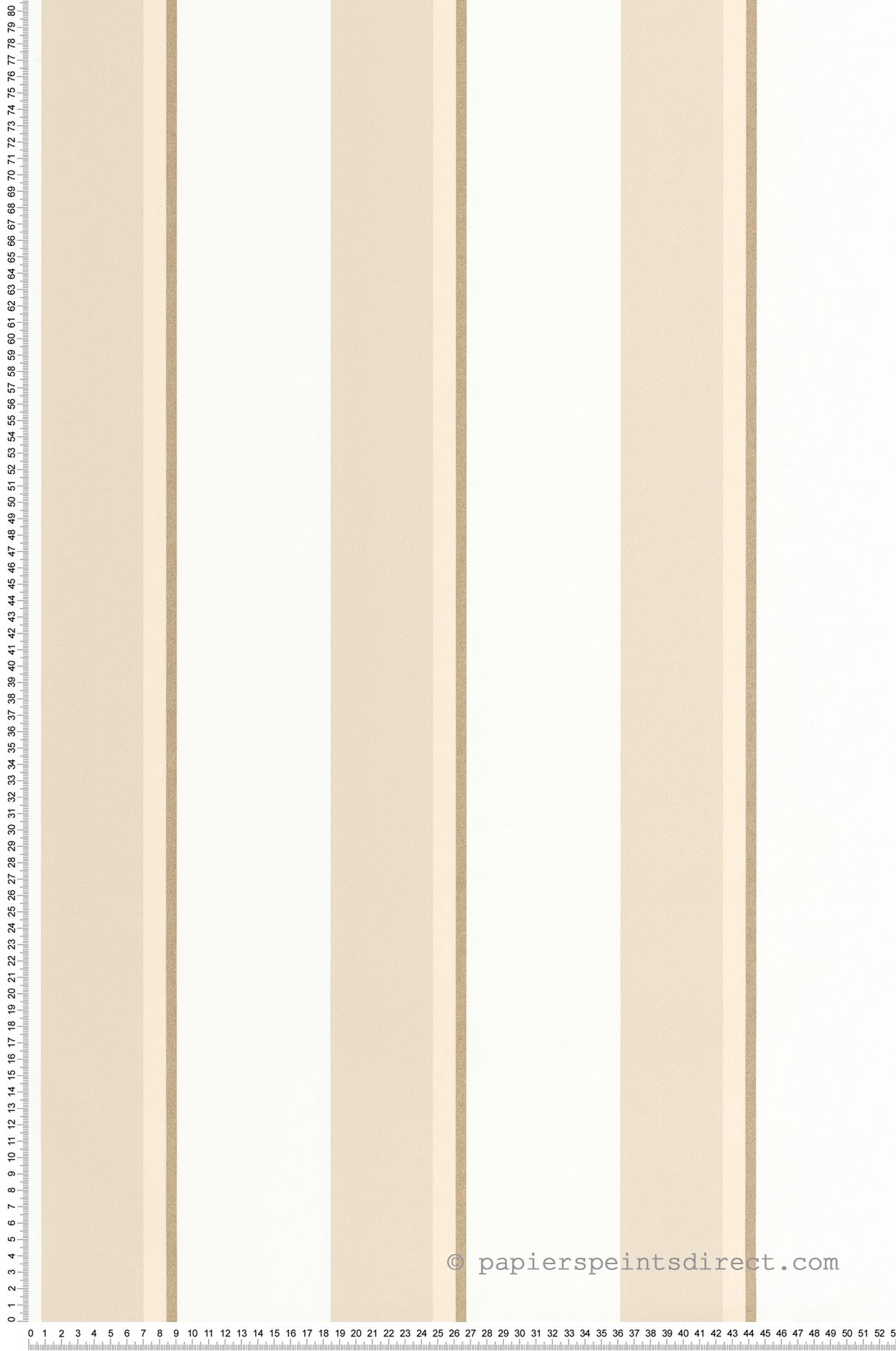 Papier peint Rayure Linéaire beige doré - Graphic de Casélio | Réf. GPC105530187