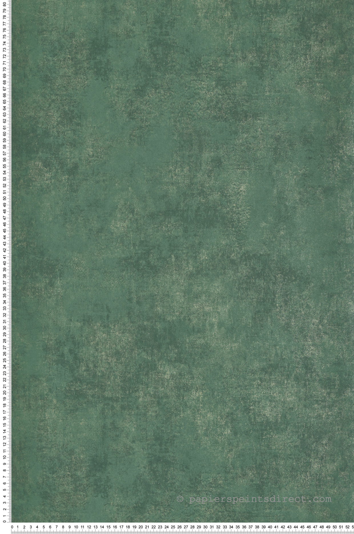 Papier peint Faux Uni Stone vert et doré - Voyage Onirique de Casadéco | Réf. ONIR80837446