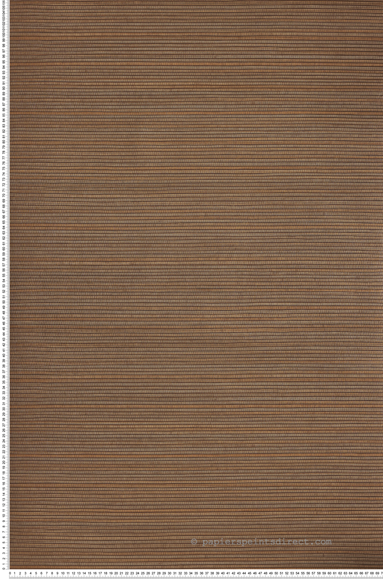 Papier peint Tissage Pandan noyer - Végétal de Casamance | Réf. CAS-75360610