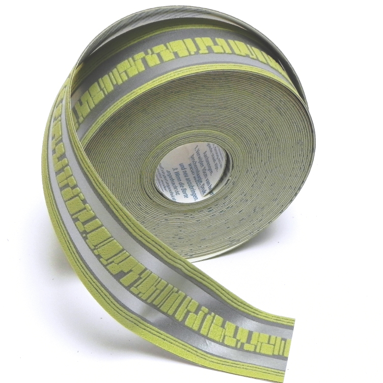 Galon Rayures vert et argent - Collection Bordures & Galons de Montecolino