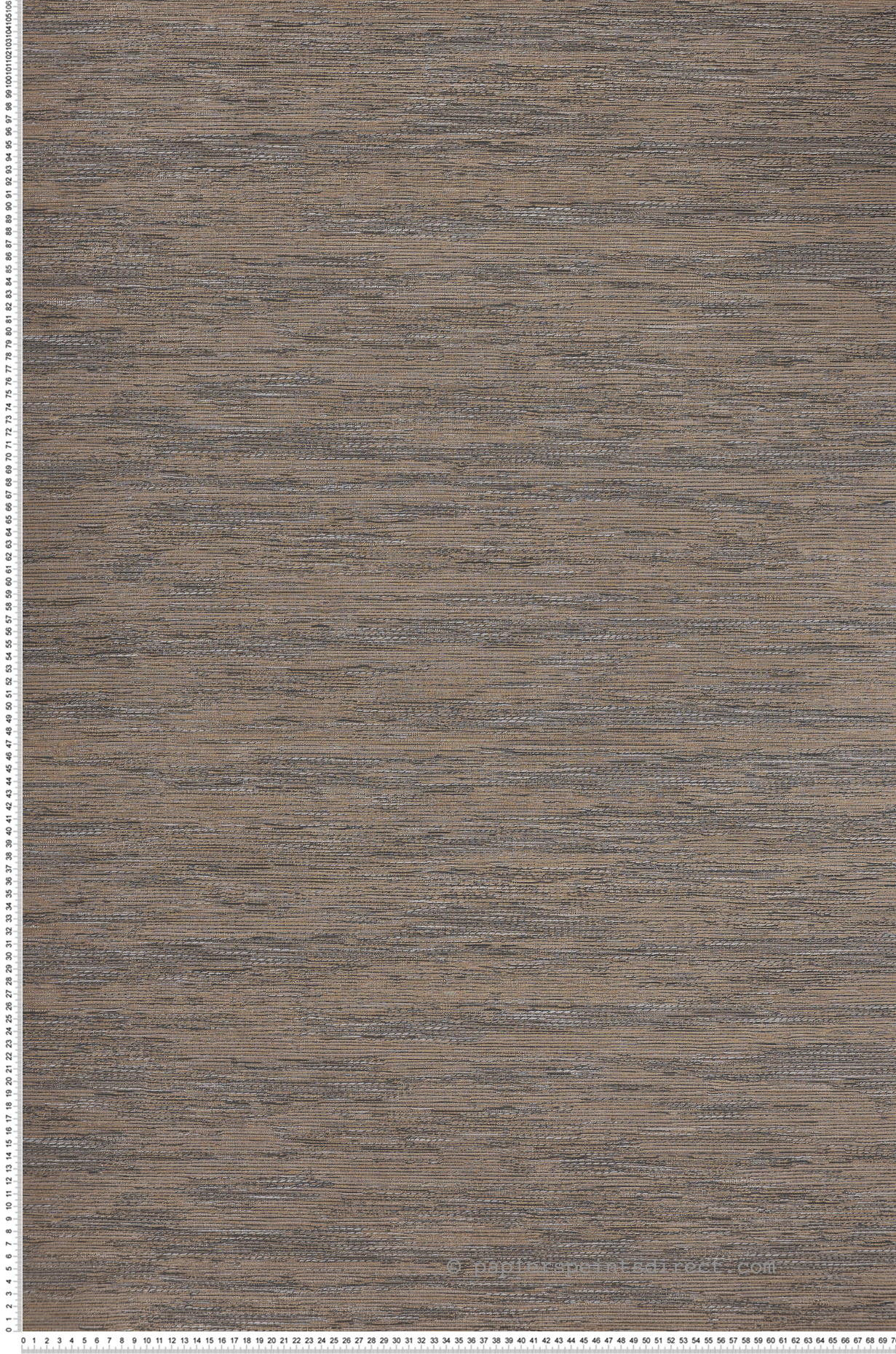 Papier peint Paille Tatami anthracite marron - Archipel de Casamance | Réf. CAS-75342650