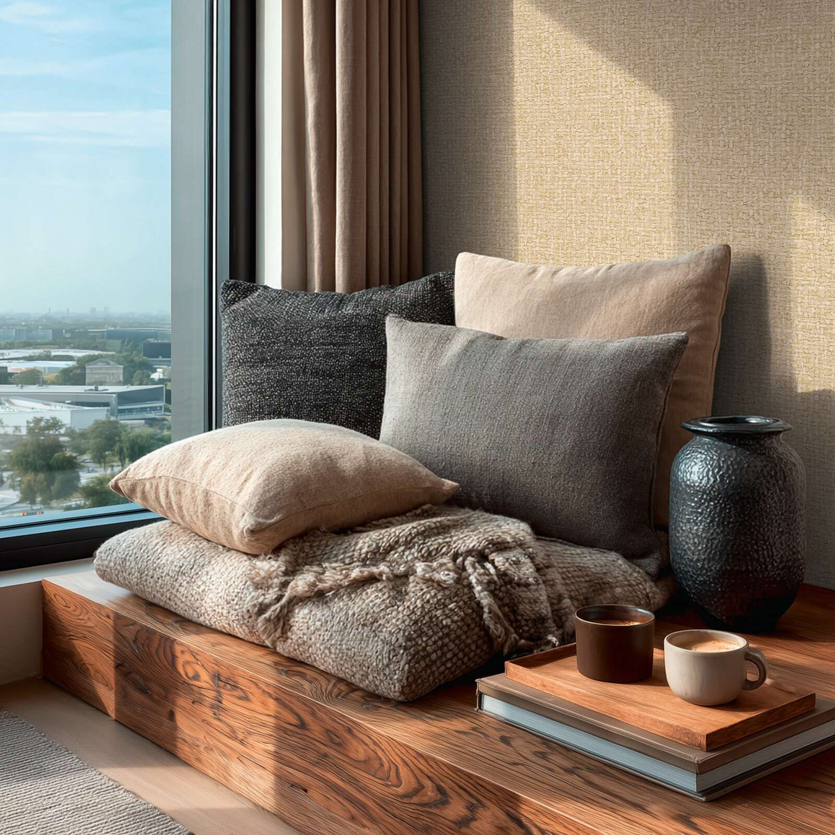 Papier peint Paille Tressée beige doré - Vibes & Styles d'A.S. Création AMB3| Réf. AS-791126