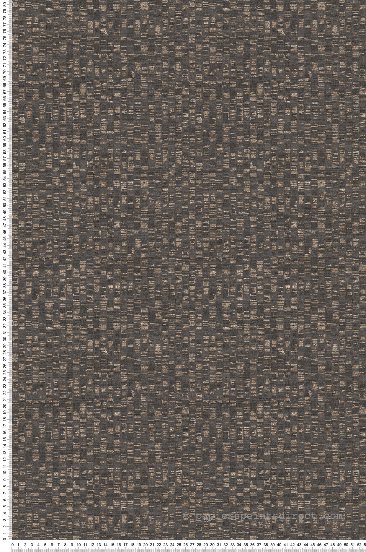 Papier peint Ethnique Barbuda charbon doré - Antigua d'A.S. Création | Réf. SP15937