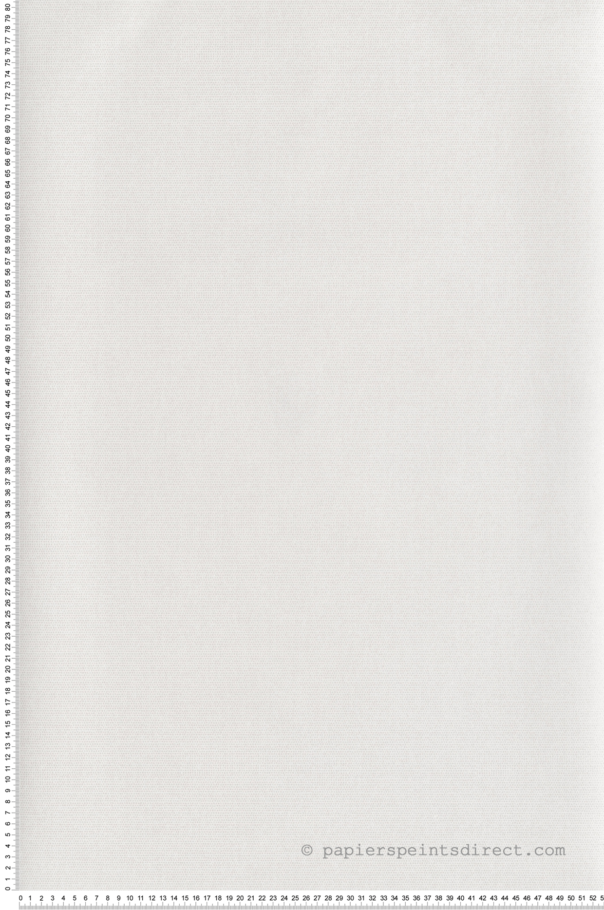 Papier peint Faux Uni Pois blanc et argenté - Botanica de Casadéco | Réf. BOTA82070127