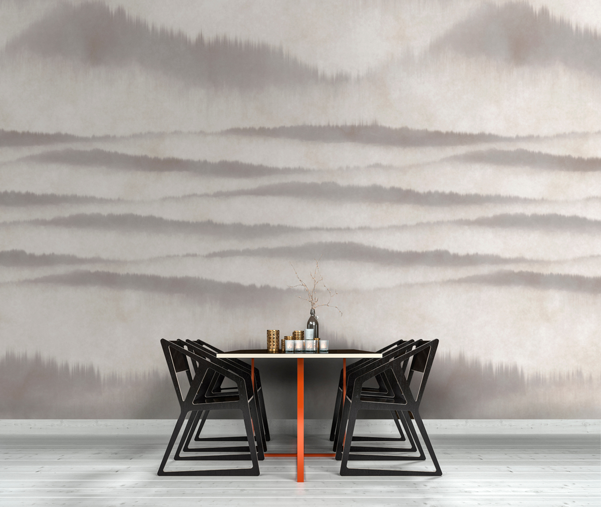 Papier peint panoramique Tie and Die Senkai 1 - Référence DD110781 - Intissé 200g/m2 - Standard 500 x 270