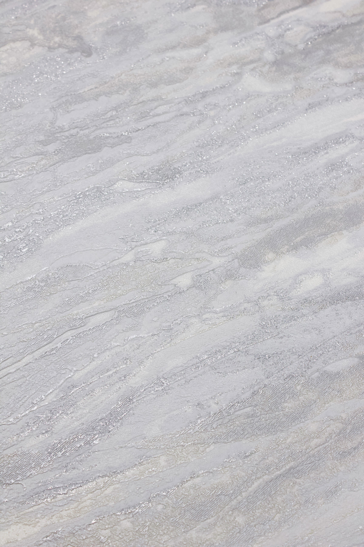 Papier Peint Marbre Paillettes gris clair argenté - Venezia d'Ugépa AMB4| Réf. UGP-M66309