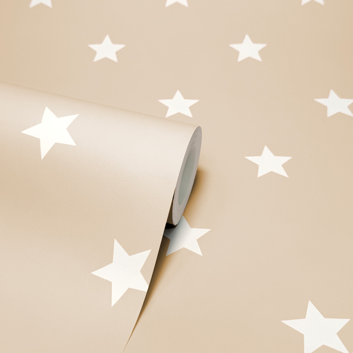 Papier peint Étoile Uniforme beige - Imagine de Lutèce ROLL | Réf. LTC-DL27581