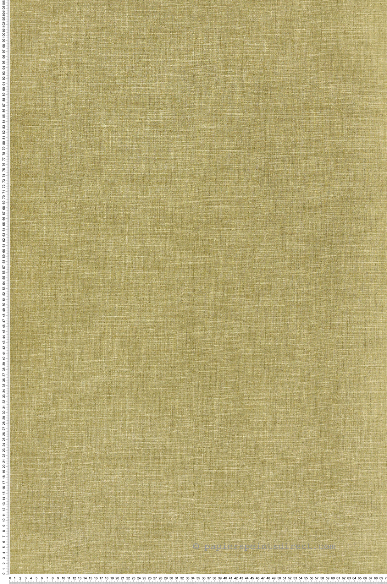 Papier peint Lin Shinok vert chartreuse - Le Lin 3 de Casamance | Réf. CAS-F73810908