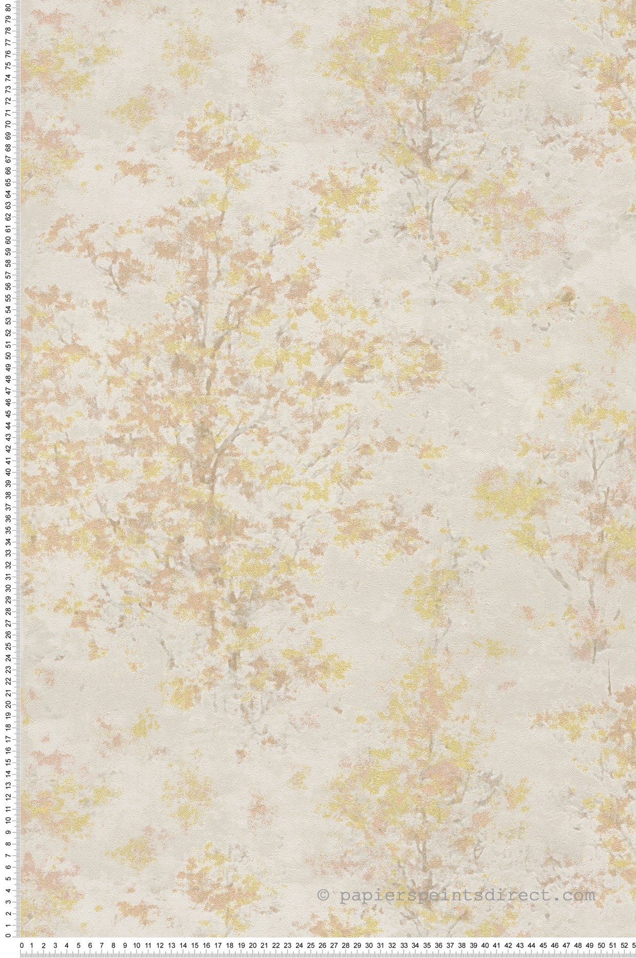 Papier peint Forêt Poétique grège doré - Vibes & Styles d'A.S. Création | Réf. AS-792005