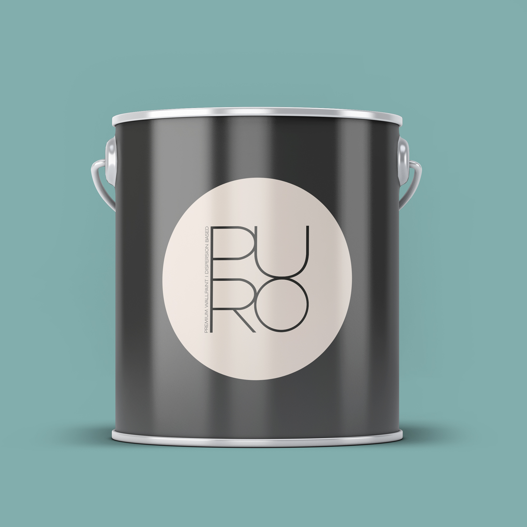 Image d'un pot de 5 litres de peinture Puro bleu emerald green - c4008