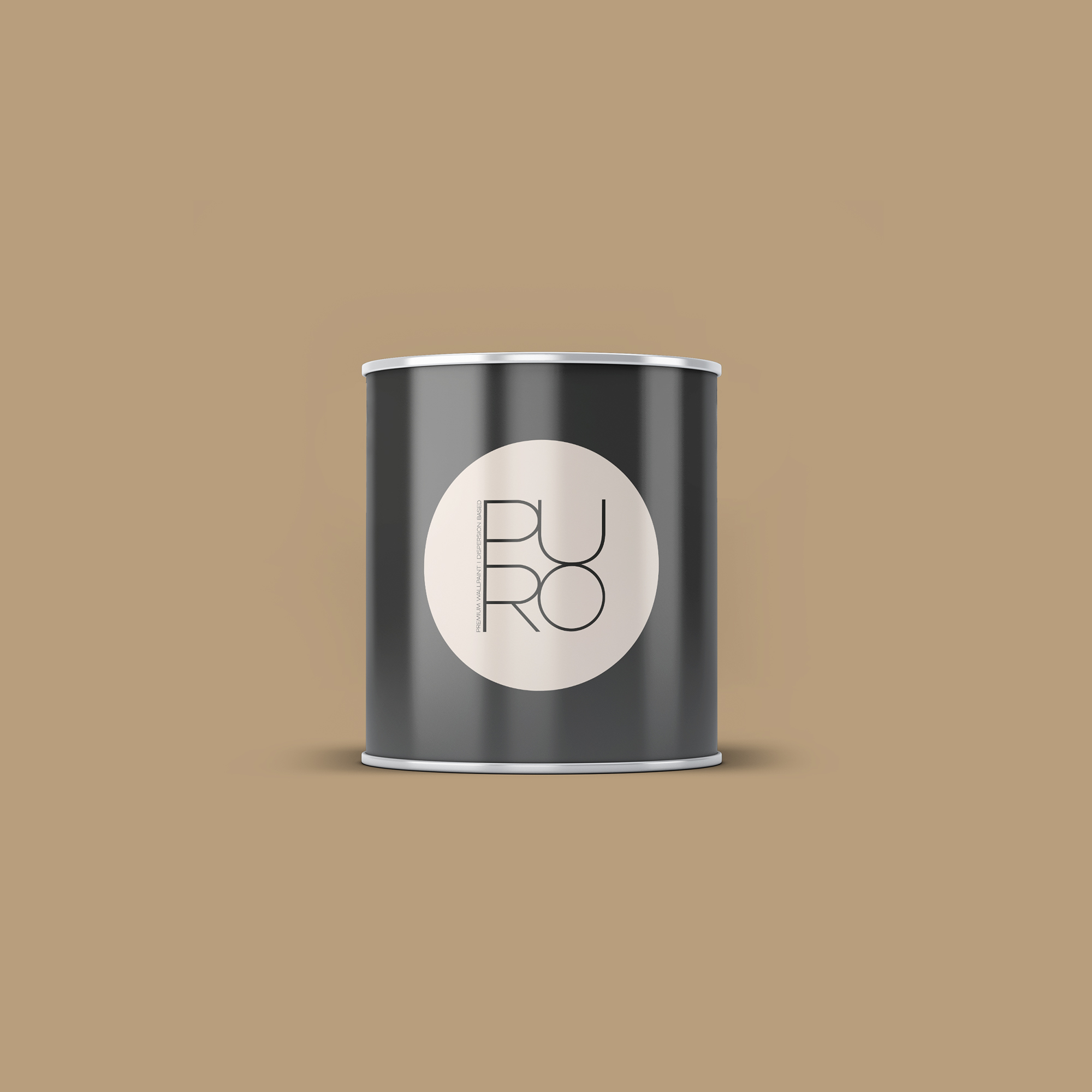 Image d'un pot de 1 litre de peinture Puro beige mellow brown - c7010