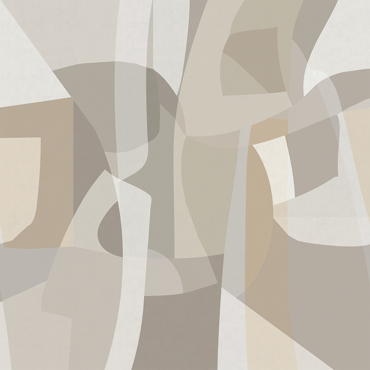 Papier peint panoramique Forme Graphique taupe - Boca Chica de Montecolino | Réf. MC-SOD27093