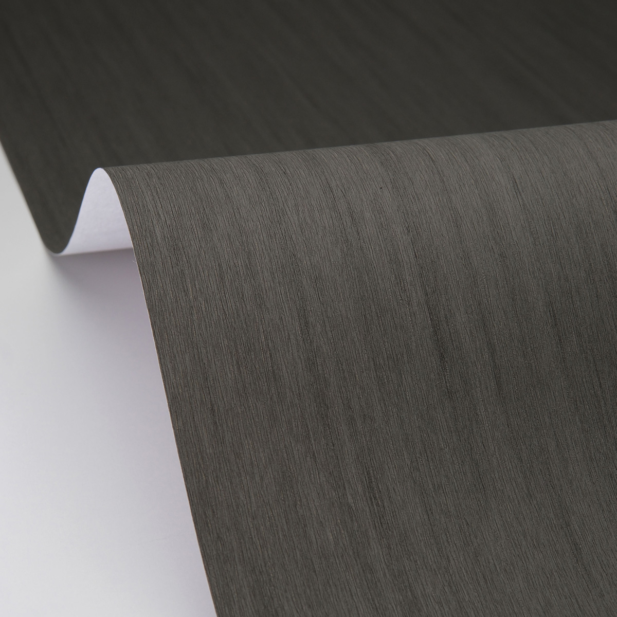 Papier peint Uni Lignosa gris anthracite - Woodline de Casélio | Réf. WOD106809000