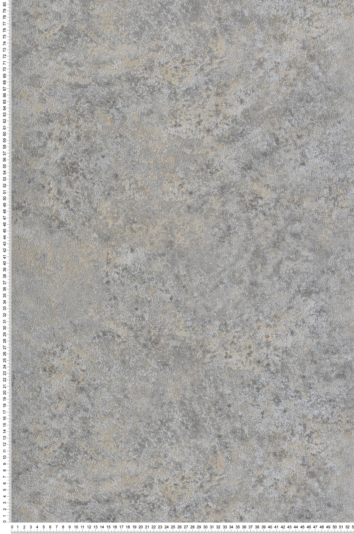 Papier Peint Pierre Paillettes gris éléphant doré - Venezia d'Ugépa | Réf. UGP-M66719