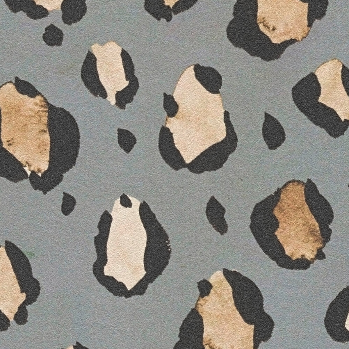 Papier peint Léopard Imprimé gris - Anna D'Andrea d'A.S. Création AMB3| Réf. AS-782162