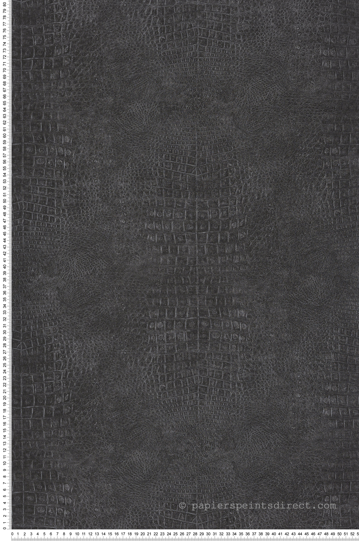 Papier peint Crocodile Imprimé Réaliste noir - Sauvage 2 de Lutèce | Réf. LTC-G67510